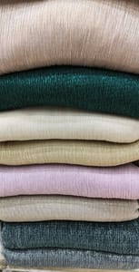 Moonlight Shimmer Pleated lycra Fabric