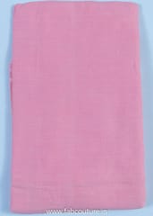 Pink Chanderi Embroidered Suit With Cotton Bottom And Chanderi Dupatta