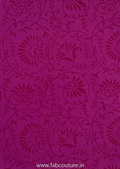 Cotton Hand Block Printed Cotton Suit With Pure Chiffon Duputta and Cotton Bottom