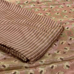 Multi Colour Tissue Upada Silk Digital Printed Set (5 Mtr)