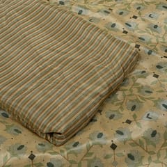 Multi Colour Tissue Upada Silk Digital Printed Set (5 Mtr)