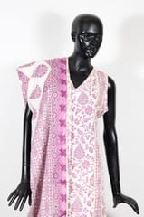 Cream Color Cotton Printed Shirt with Cotton Printed Pant and Cotton Printed Dupatta