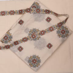 Cream Colour Cotton Embroidered DIY Set