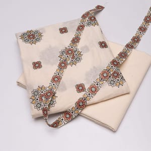 Cream Colour Cotton Embroidered DIY Set