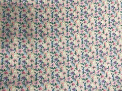 Pista Color Floral Double Georgette Print Fabric