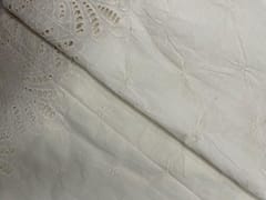Cream Border Color Floral Cotton Chikan 44 2