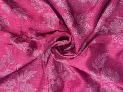 Magenga Floral Chanderi Fabric