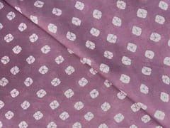 Lilac Abstract Chanderi Fabric