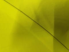 Neon Yellow Plain Heavy Georgette Fabric