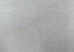 White Plain Dyeable Viscose Georgette Foil Fabric