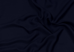 Dark Blue N-90D Plain Heavy Georgette Fabric