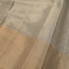 Dyeable Gold Color Chanderi Tissue Zari Fabric