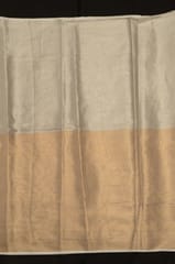 Dyeable Gold Color Chanderi Tissue Zari Fabric