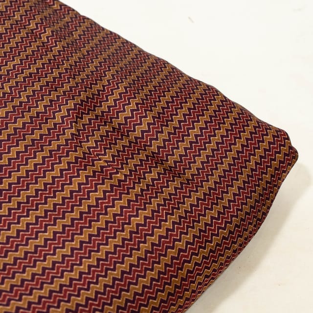 Purple Color Modal Satin Digital Printed Fabric