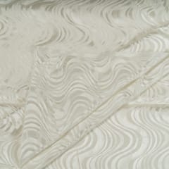 Dyeable Viscose Crepe Jacquard Fabric