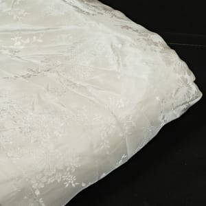 Dyeable Viscose Crepe Jacquard Fabric