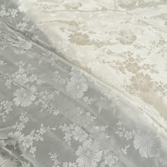 Dyeable Viscose Crepe Jacquard Fabric