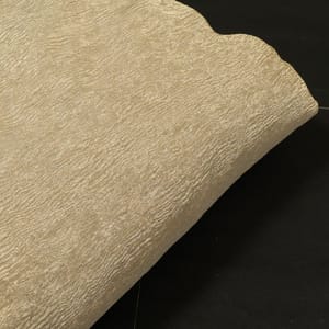 Gold Color Tissue Crush Fabric