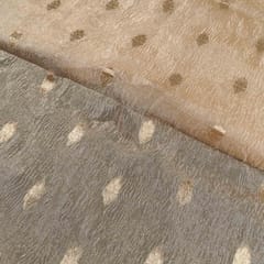 Tissue Crush Booti Fabric