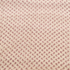 Mauve Color Bamber Crepe Digital Printed Set (5 Mtr.)