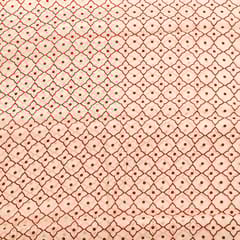 Red Color Bamber Crepe Digital Printed Set (5 Mtr.)