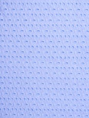 Pastel Blue six hole Pattern Schiffli Embroidered Fabric