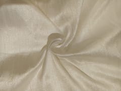 White dyeable Semi Raw Silk fabric (Bhagalpuri silk)