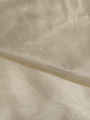 White dyeable Semi Raw Silk fabric (Bhagalpuri silk)