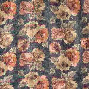 Grey Colour High Quality Velvet Printed Fabric