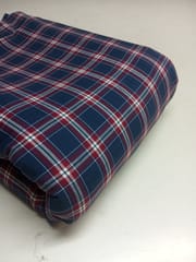 Multicolor Checks Twill Weave Yarn Dyed Cotton Fabric