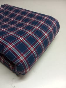 Multicolor Checks Twill Weave Yarn Dyed Cotton Fabric