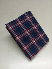 Multicolor Checks Twill Weave Yarn Dyed Cotton Fabric