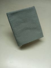 Olive Stripes Plain Weave Yarn Dyed Cotton Fabric