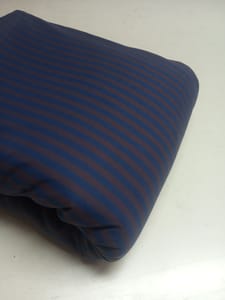 Multicolor Stripes Plain Weave Yarn Dyed Cotton Fabric