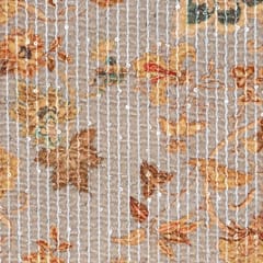 Grey Colour High Quality Velvet Printed Fabric