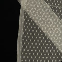 Soft Net self polka dots fabric