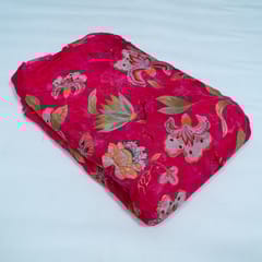 Rani Color Georgette Organza Embroidered Fabric