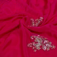 Rani Color Chinon Chiffon Embroidered Fabric