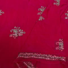 Rani Color Chinon Chiffon Embroidered Fabric