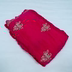 Rani Color Chinon Chiffon Embroidered Fabric