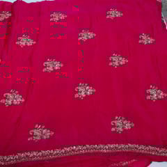 Rani Color Chinon Chiffon Embroidered Fabric