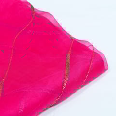 Rani Color Pure Organza Embroidered Fabric