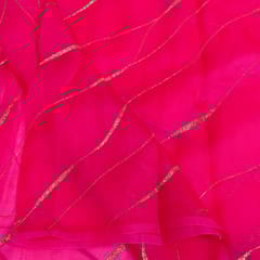 Rani Color Pure Organza Embroidered Fabric