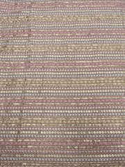Dusty Pink Linen Fabric With Multi Colour Embroidery