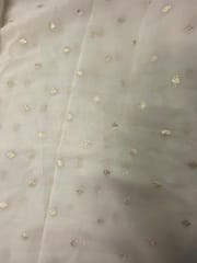 Dyeable Buti Chanderi Mul 58 Fabric