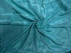 Sea Blue Plain Copy Crepe Fabric