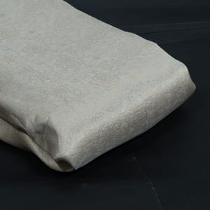 Dyeable Brocade Fabric (1Meter Cut Piece)