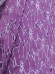 Daisy Web Pattern Onion pink schiffli fabric