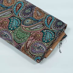 MultiColor Paisley Design Cotton Blend Jacquard Fabric