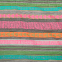 MultiColor Lightweight Cotton Jacquard Fabric